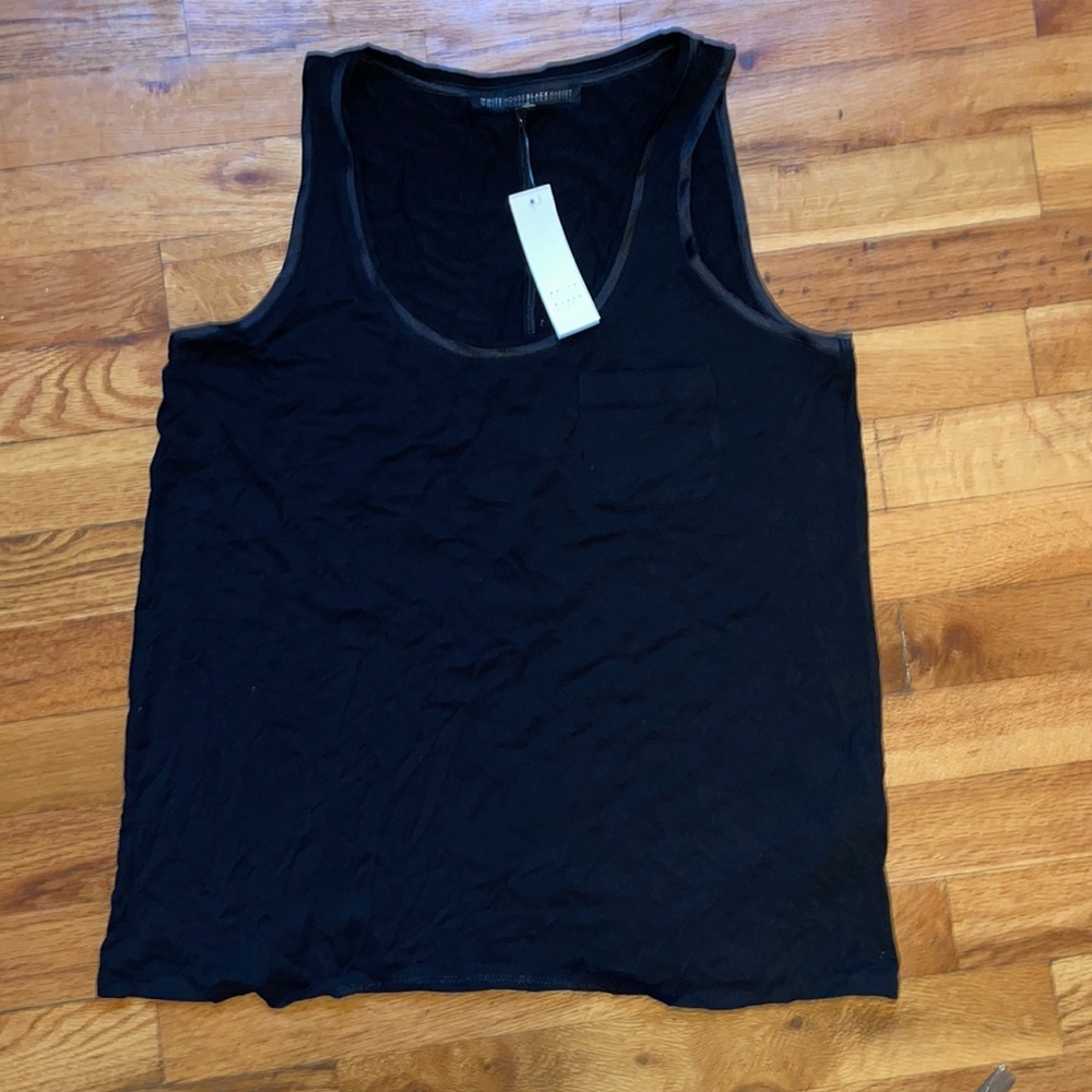 Black tank top